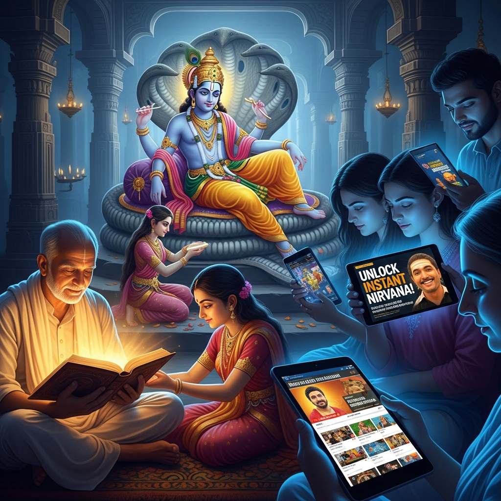 विष्णु उपासना से जुड़े वायरल दावे: क्या सच, क्या क्लिकबेट