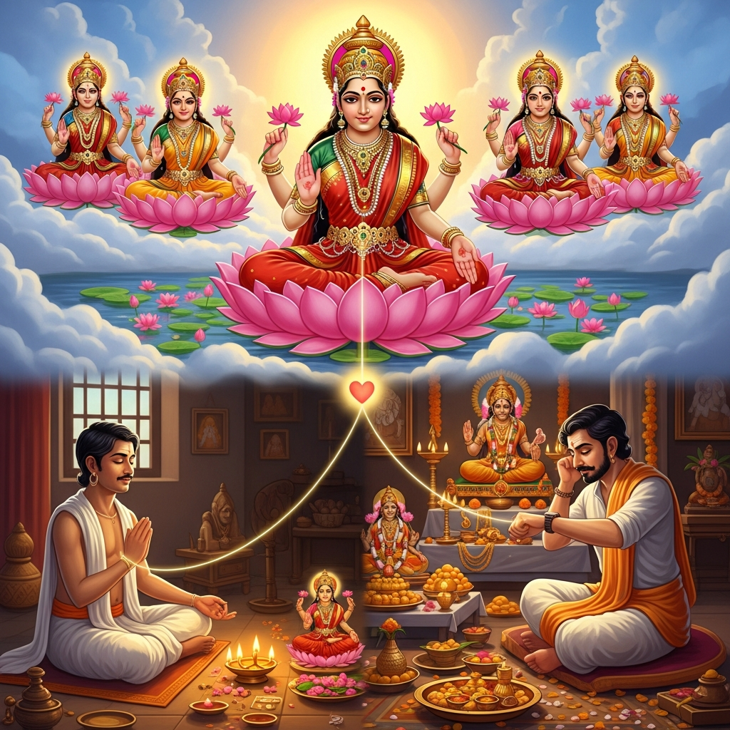 लक्ष्मी पूजा: मिथ बनाम सच — भक्ति में सही दृष्टि