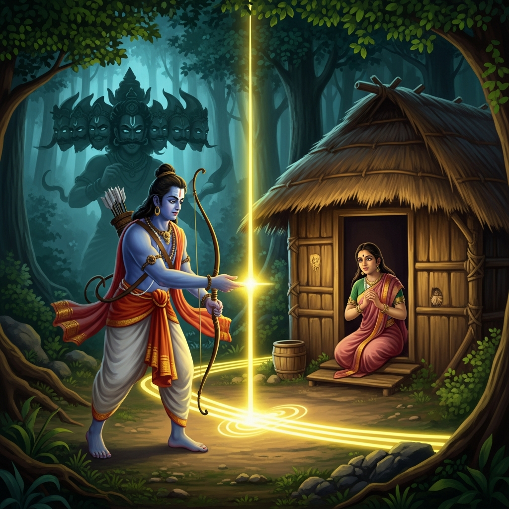 लक्ष्मण रेखा: क्या ग्रंथों में है?