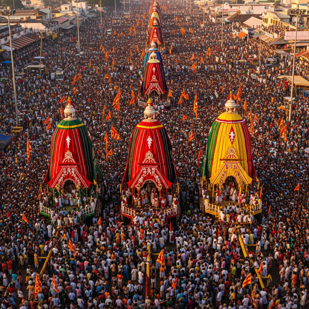 जगन्नाथ रथयात्रा: अर्थ, सुरक्षा और भक्ति का महासंगम
