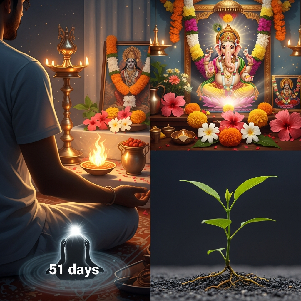 51 दिन भक्ति संकल्प: आध्यात्मिक उत्थान का सुदृढ़ मार्ग