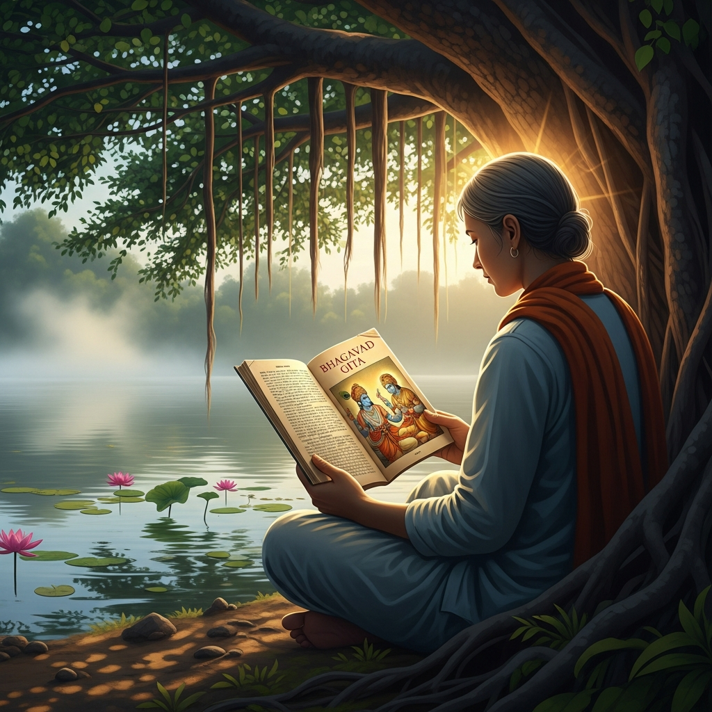 गीता पढ़ने का सही क्रम: अध्याय-by-अध्याय योजना